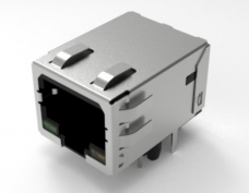 S11-ZZ-0405，国产替代UDE，以太网连接器，RJ45 插座2.5G 